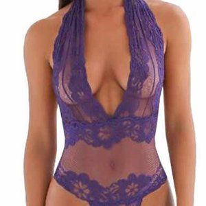 NWOT Purple teddy lingerie